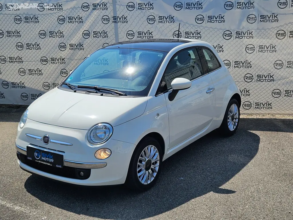 Fiat 500 Lounge 1.2 51kW PANO KLIMA ALU PARK.SENZ.